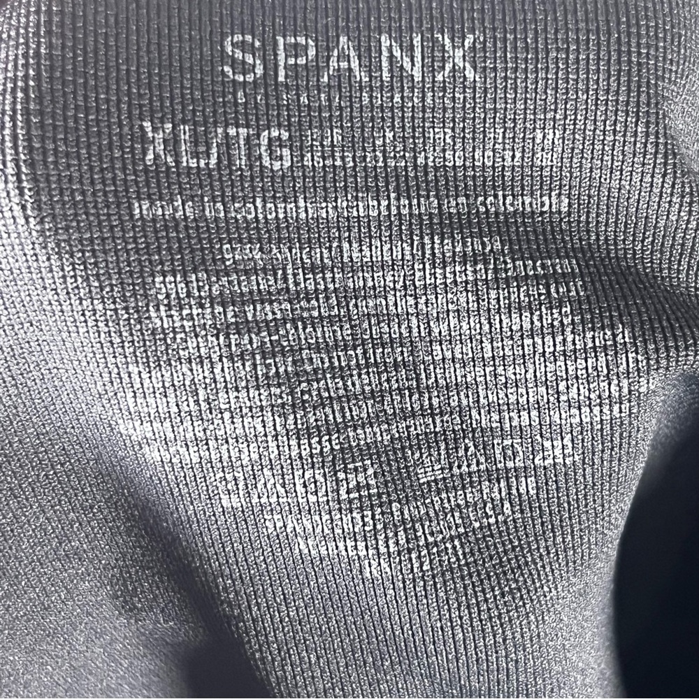 SPANX Look at Me Now‎ Seamless Leggings Green/Gray Camouflage Size XL Slimming - Picture 3 of 7